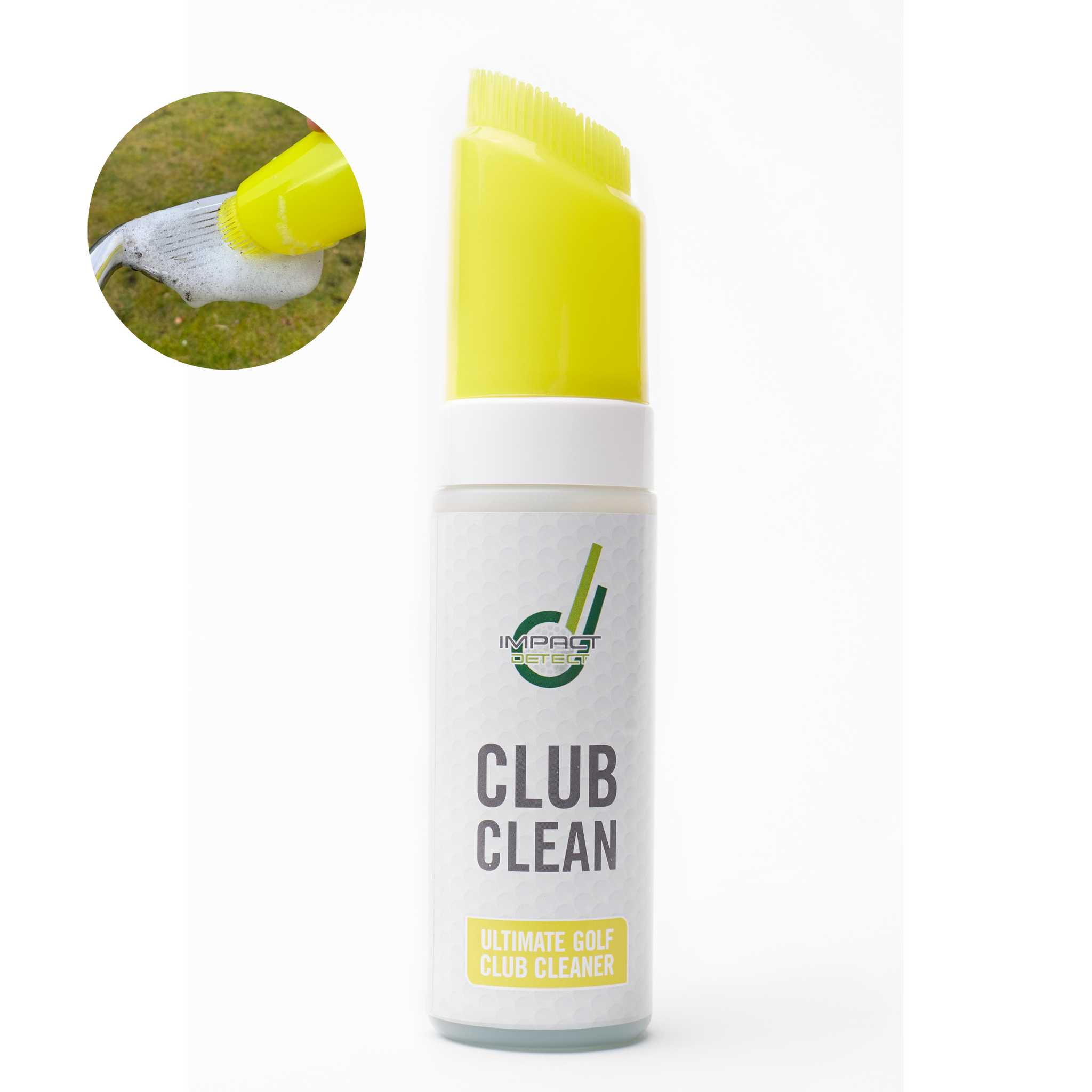 Club Clean Golf Club Head Cleaner Impact Detect